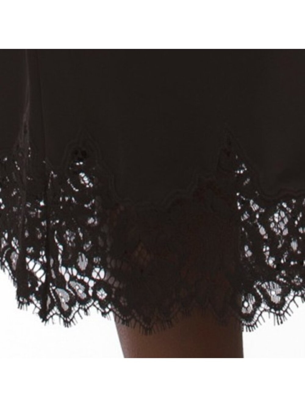 RACHEL ZOE Satin Pull On Bias Cut Midi Skirt - Picture 4 of 4